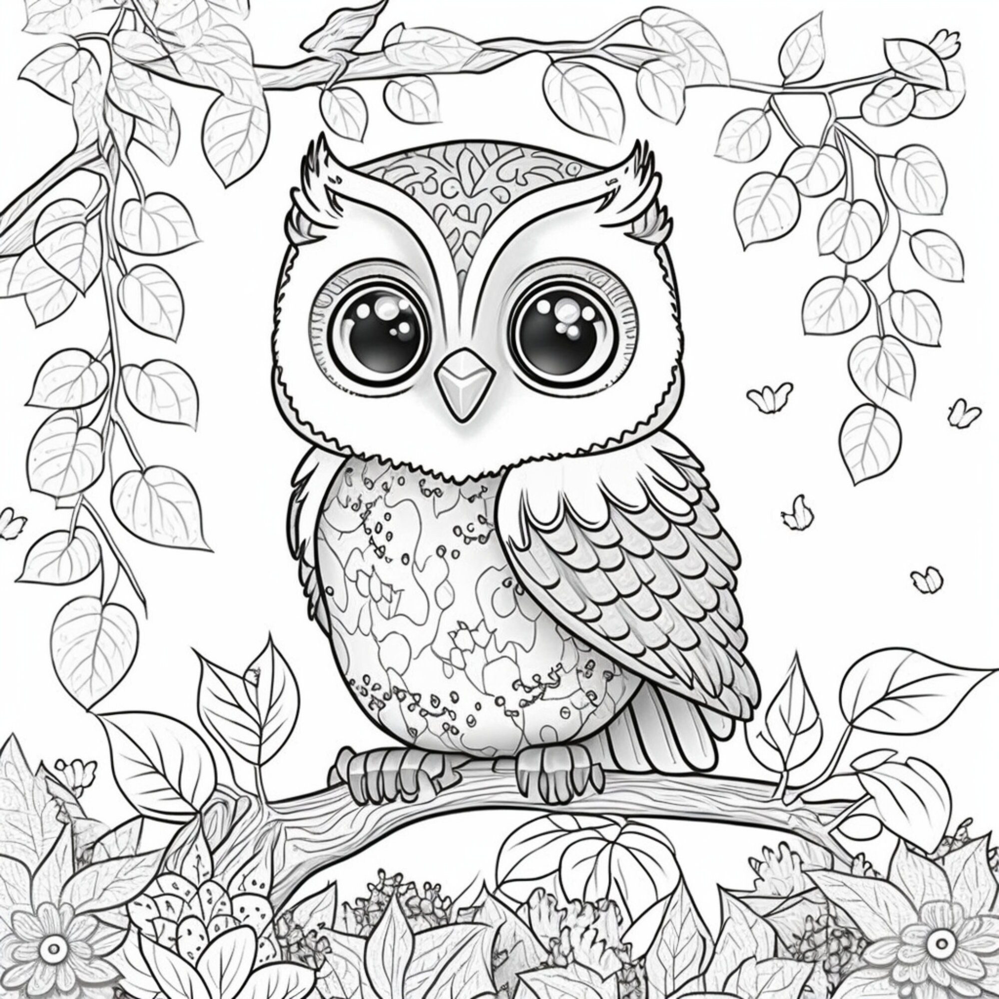 Coloring Books For Teens: Owls: Advanced Coloring Pages for Teenagers, Tweens, Older Kids, Boys & Girls, Detailed Zendoodle Animal Designs, Crea [Book]