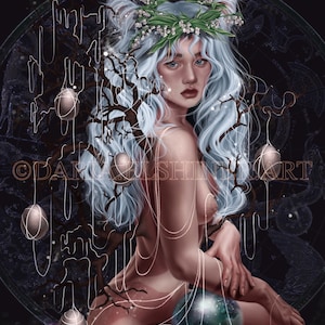 Taurus Zodiac Sign Hand Drawn Digital Artwork Museum Quality Gileé Print