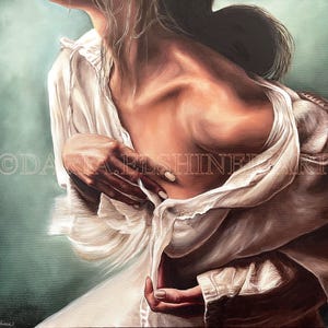 Original Painting Oil on Canvas &quot;Ode to Elegance”