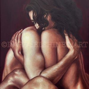 Lovers Art Museum Qualität Reproduktion eines Ölgemäldes &quot;&quot;Symbiose&quot;&quot;