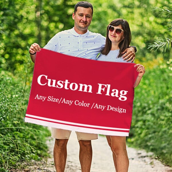Custom Flags Etsy