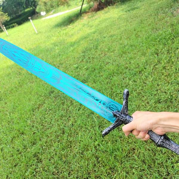 Metal Moonlight Greatsword Replica Sword inspired by Dark Souls, Full Metal Moonlight Sword From Dark Souls Cosplay Gifts for him