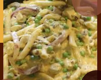 Creamy Chicken Alfredo - Indulgence Perfected in a Recipe Card!