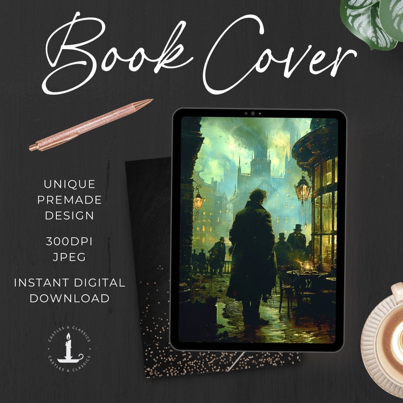 Premade Customizable EBOOK COVER Design Book Design Historical Fiction