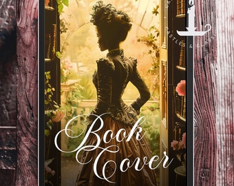 COPERTINA EBOOK prefabbricata Design Romance Cover realizzata per te Libro personalizzabile Romanzo Storico Lady Reggenza vittoriana Eroina nera JAFF HistFic