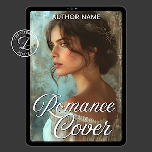 Historische Romanze EBOOK COVER, Verzauberte Regency Buchumschlagkunst, Historische Romanze Premade Ebook Design, Vintage Gothic Novel Cover Bild