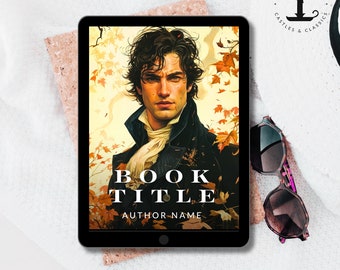 EBOOK COVER Premade Customizable Design Book Cover Image Historical Romance Victorian Cover HistFic Man Hero Antihero JAFF Character