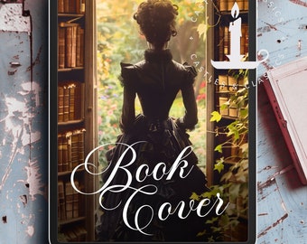 Made For You EBOOK COVER Premade Dark Romance Design Customizable Book Novel Historical Romance Victorian Regency Black Heroine JAFF HistFic