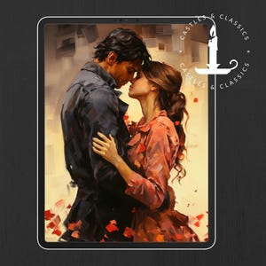 EBOOK COVER Historical Romance Couple Premade Customizable eBook Cover Victorian Regency Romantic Hero HistFic Romantic Kiss Lovers 636