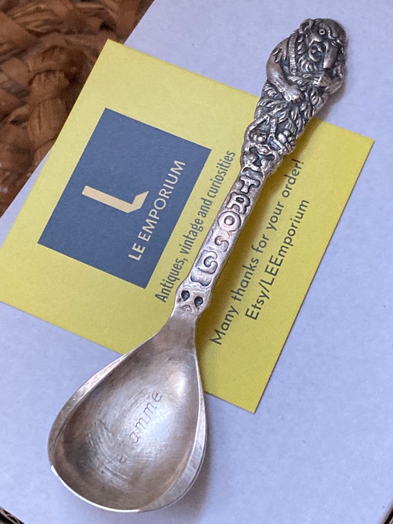 Vintage Norway Spoon, Troll Spoon, Norwegian Gift, Lillehammer