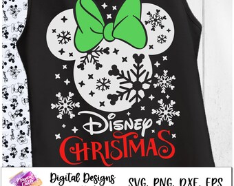 Uszy Myszki Minnie na Boże Narodzenie, Wycieczka Bożonarodzeniowa, Magiczny Zamek Svg, Wakacje Bożonarodzeniowe, Minnie Wesołych Świąt, Płatek Śniegu Minnie, Płatek Śniegu Myszki