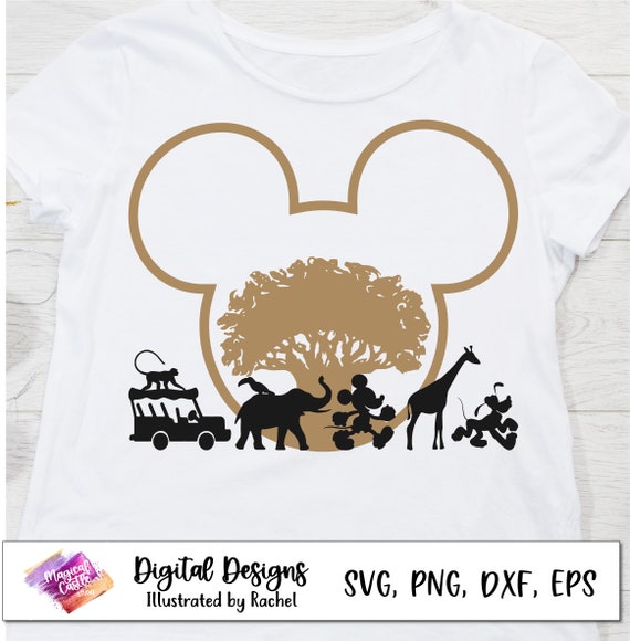 Animal Kingdom Svg, Wild Trip Svg, Safari Family Trip 2024, Mouse