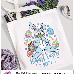 Donald egg, Happy Easter PNG, Mickey Easter Png, Bunny Donald Png, Easter Bunny Png, Easter egg, Magical Easter, 300 DPI, Digital Download