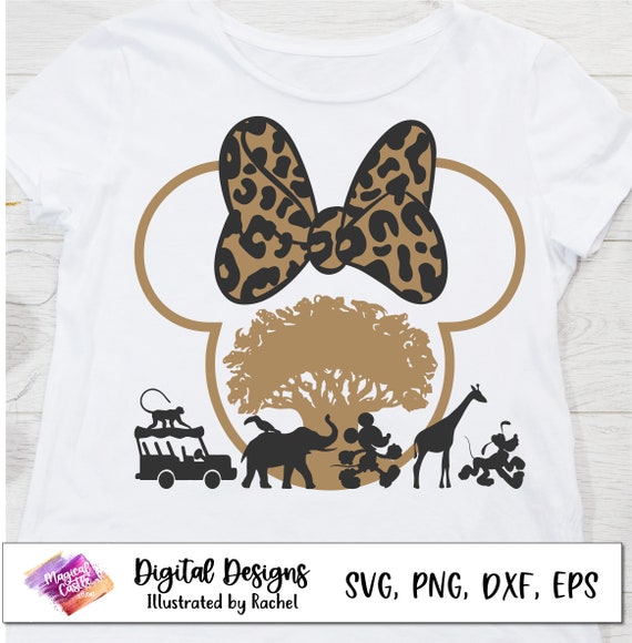 Animal Kingdom Svg, Wild Trip Svg, Safari Family Trip 2024, Mouse