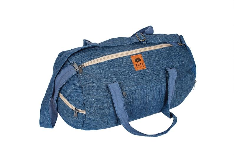 Yeti 100 Raw Hemp Duffle Bag Ecofriendly and Sustainable Travel
