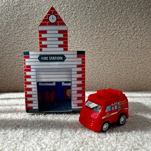 Cut and Assemble Fire Station: Enhance Imaginative Play and Fine Motor Skills