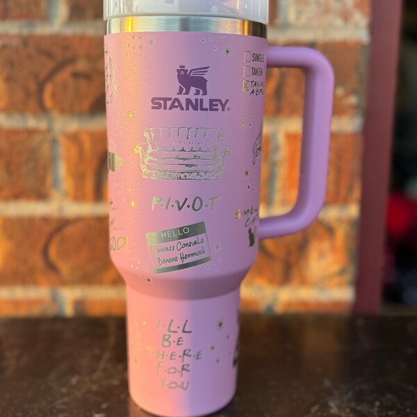 FRIENDS Inspired Stanley H2.0 Quencher Flowstate Tumbler