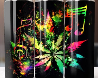 Dreamy Psychedelic Marijuana Themed Graphic