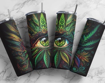 The Greenest Eye, Marijuana Theme High Resolution Graphic