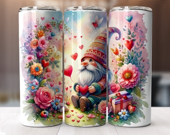 Valentine's Day Gnome Graphic: High-Definition PNG (Digital Download)