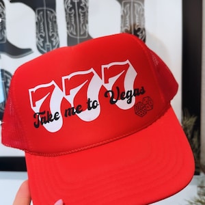 Take me to Vegas trucker hat