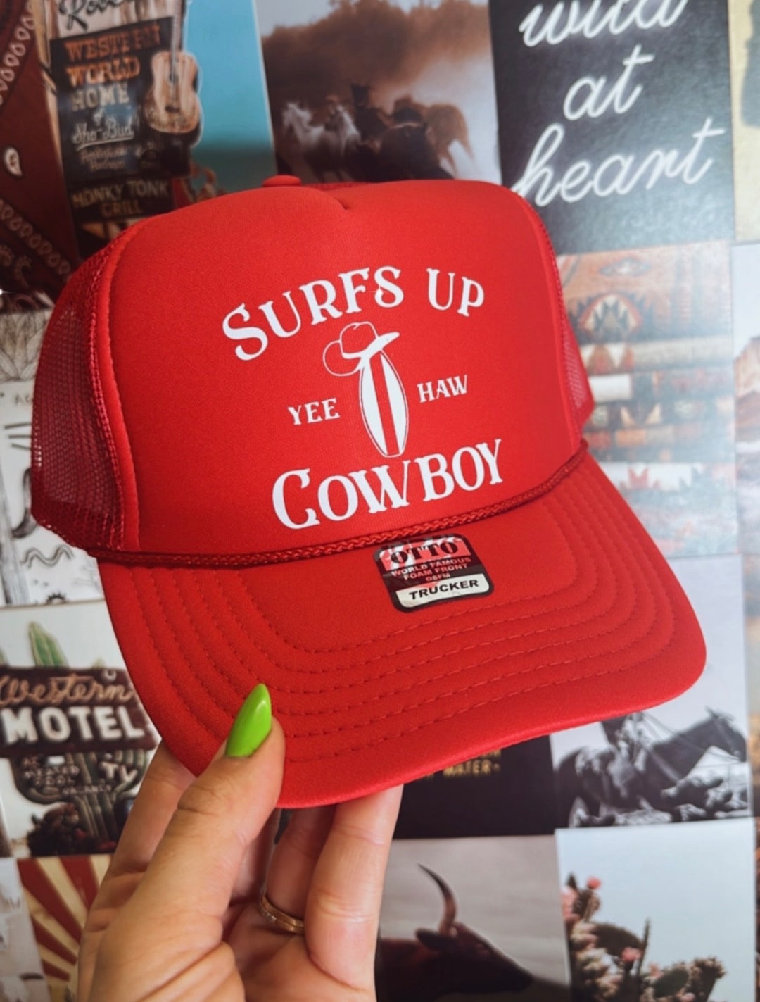 The Caviar Cowgirl Trucker Hat
