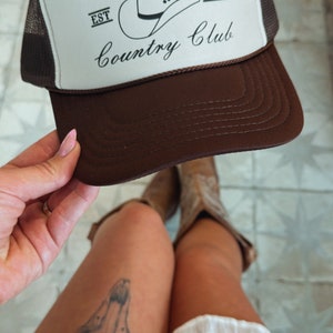 Honky Tonk country club trucker hat