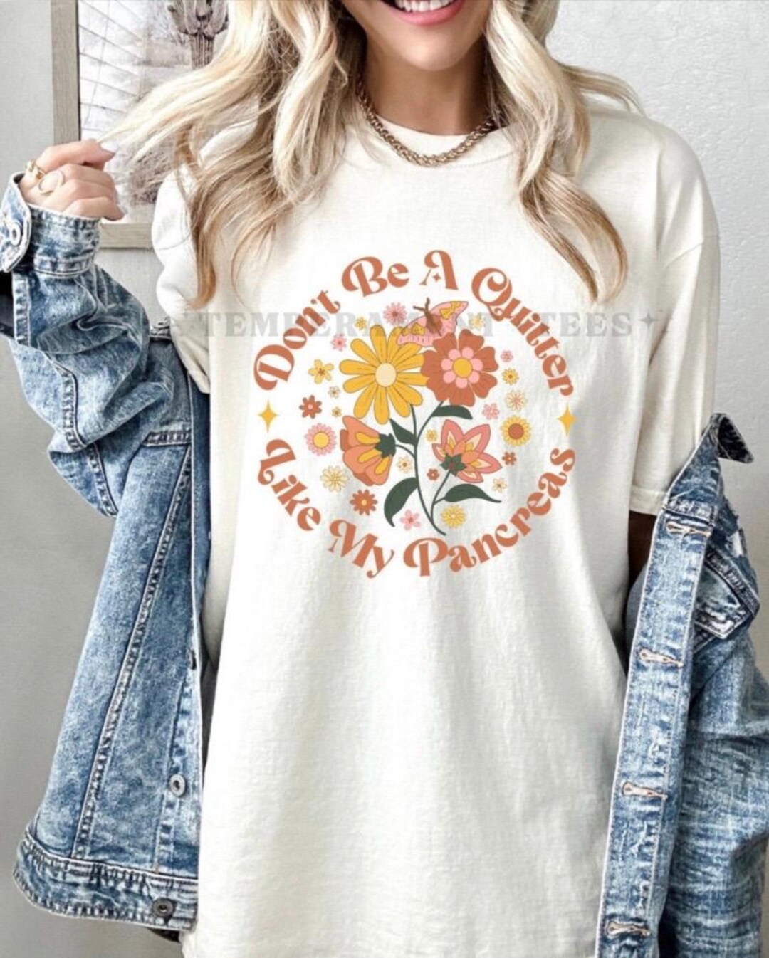 Don’t Be A Quitter Like My Pancreas PNG File - Etsy