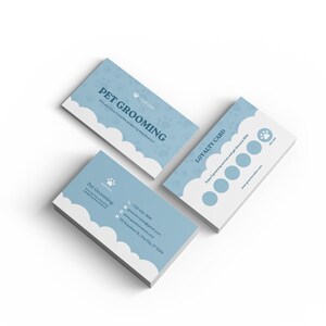 Dog Grooming Business Cards, Pet Grooming Business, Pet Business ... - Pet Grooming Business Loyalty Programs In Iowa