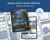 Editable Travel Agency Ebook Template (Canva)