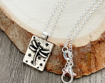 Dragonfly necklace, dragonfly necklace for women, dragonfly necklace silver dainty pendant charm