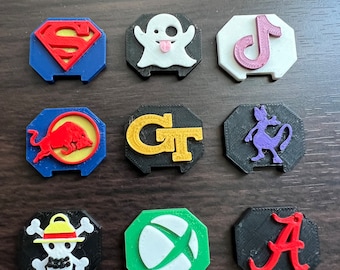 Customizable Tennis Bottom Caps