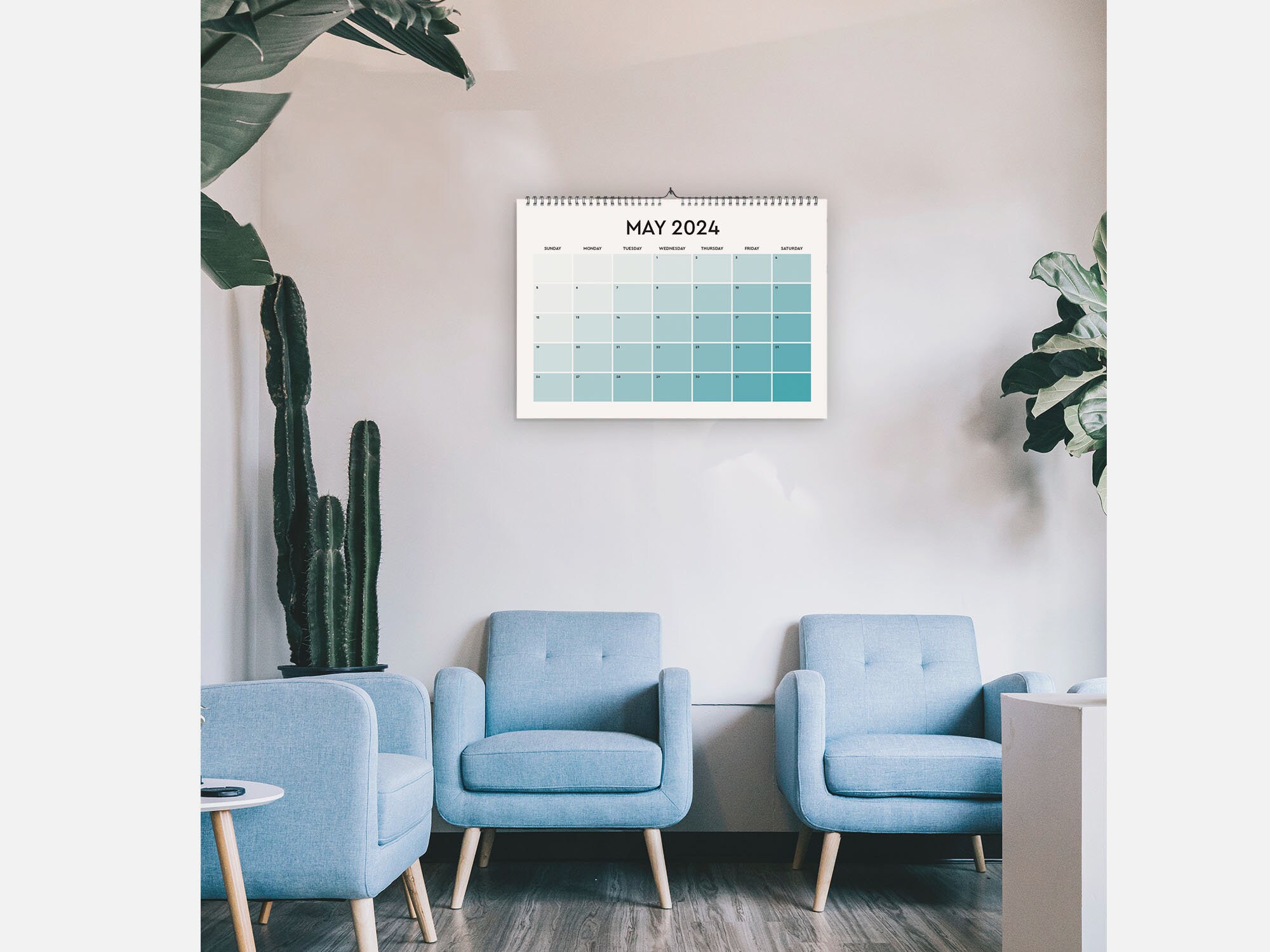 2024 Pantone Calendar, Wall Hanging Calendar, Pantone Planner, 2024
