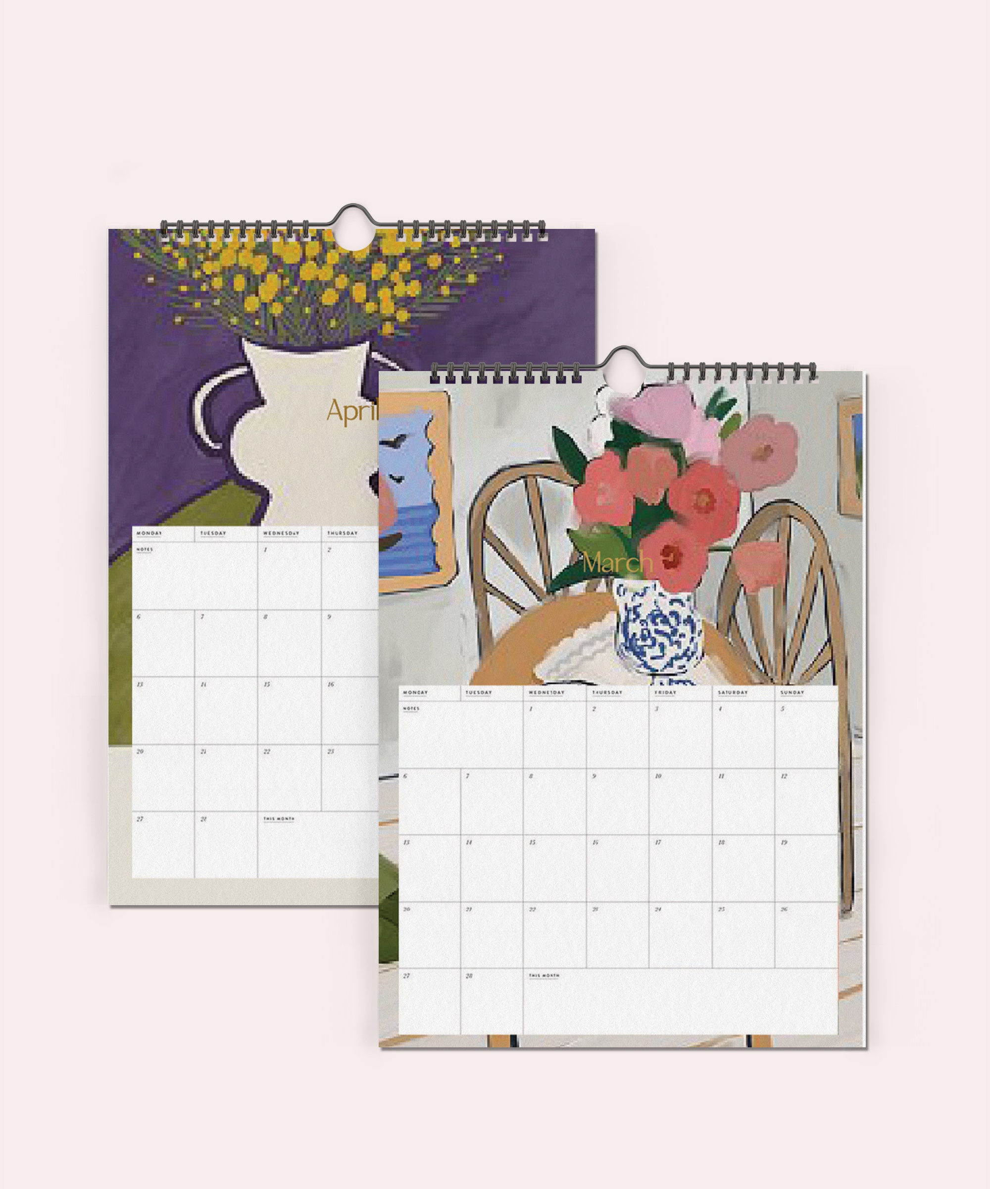 2025 2025 Academic Wall Calendar Academic Calendar A4 Art Etsy