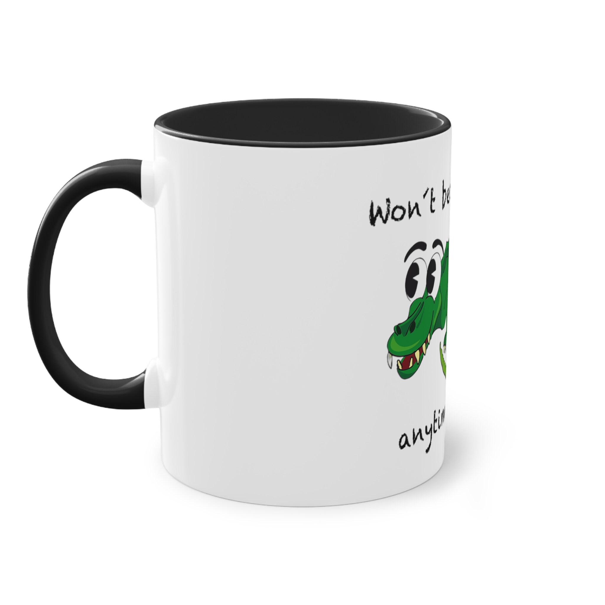 Taza De Café Divertida "Soy Vegano" - Frase Graciosa, 11 Oz (330ml), Cerámica Blanca, Regalo Original