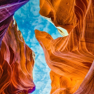 Seahorse Slot Canyon Wall Art Slick Rock Abstract Wall Decor Spa Salon Wall Art Work From Home Office Wall Decor Southwestern Page Arizona