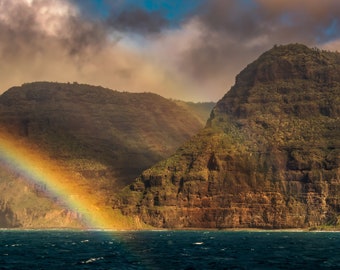 Landschaft Wand Kunst Hawaii Foto Art Kauai Print Kauai Art Work From Home Hawaiian Art Print Hawaii Print