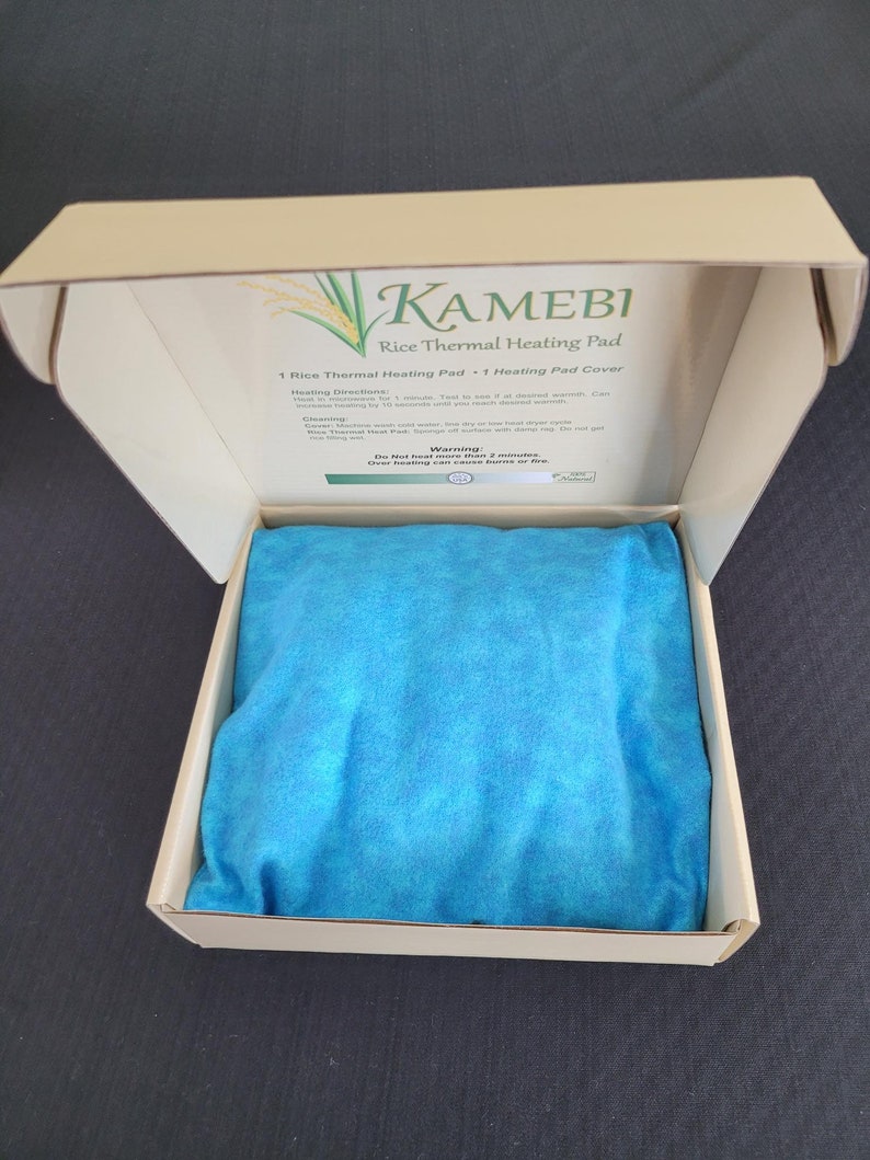 Heat Therapy. Reusable Microwavable Rice Bag for Hot/cold Therapy