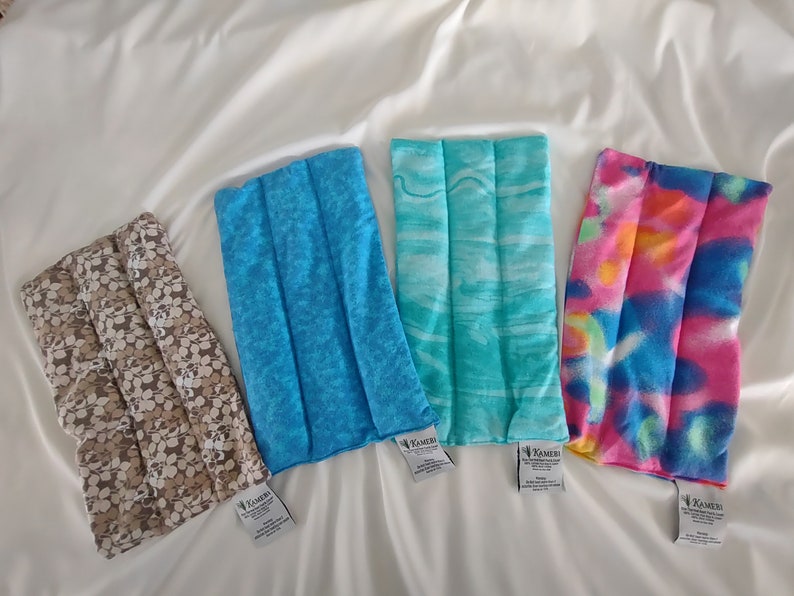 Heat Therapy. Reusable Microwavable Rice Bag for Hot/cold Therapy