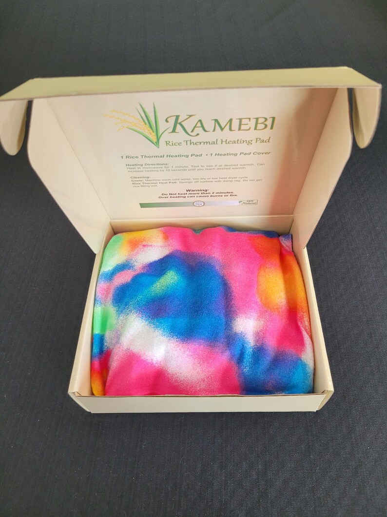 Heat Therapy. Reusable Microwavable Rice Bag for Hot/cold Therapy