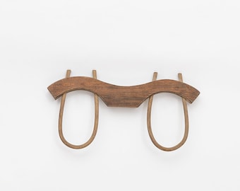 Wood Double Yoke and Hitch Wall Decor Wood Double Yoke and Hitch Wall Decor
