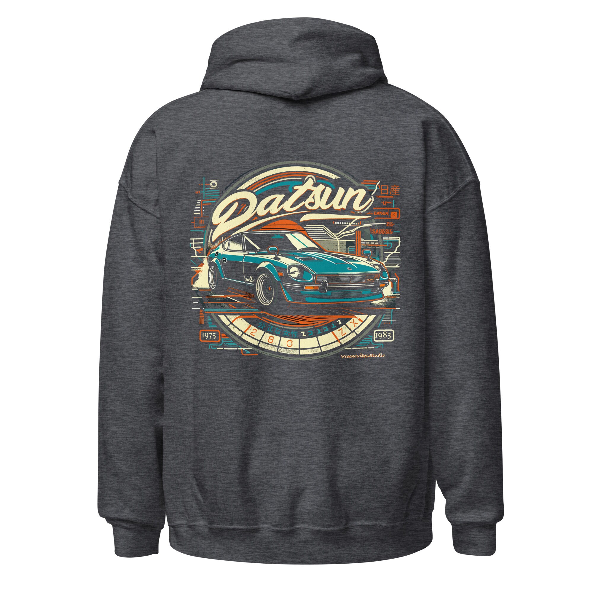 Datsun 280zx Retro Hoodie (dark) - Etsy