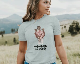 Mommin' So Hard T-Shirt: Super Mom Gift, Mother's Day Tee