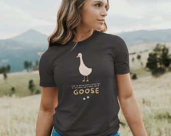 Funny Goose T-Shirt: Silly Goose Graphic Tee