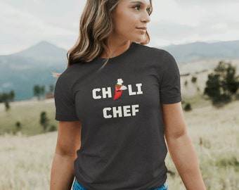 Chili Chef T-Shirt: Funny Cookoff Shirt