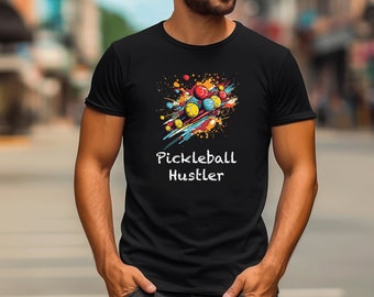 Pickleball Hustler T-Shirt: Unisex Sport Tee