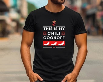 Chili Cookoff Shirt: Unisex Jersey Tee, Chili Season