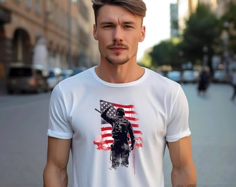 American Flag Heart Shirt - Thank You Veterans Memorial Day T-Shirt