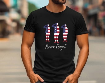 American Flag Veterans T-Shirt: Memorial Day Patriotic Tee