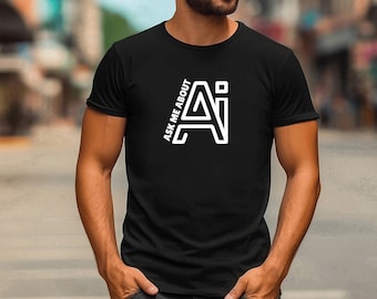 Ask Me About AI Shirt: Funny Machine Learning Tee